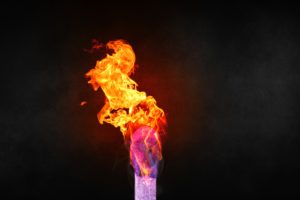 Fire Match Flame Close Up 8K Desktop Background