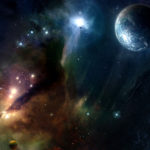 Planet Space Stars Desktop Background