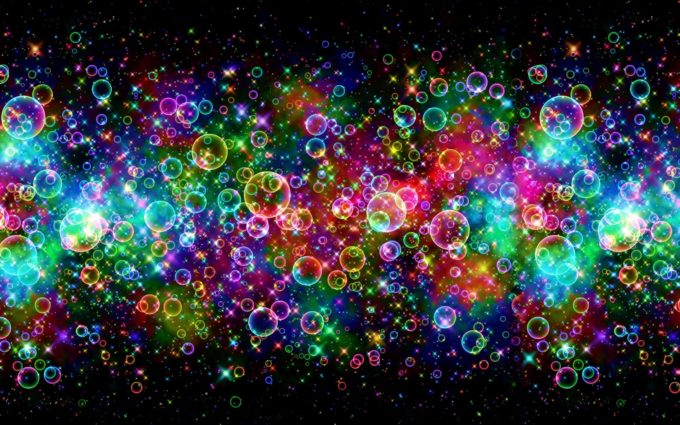 Bubbles Colorful Bright Desktop Wallpapers