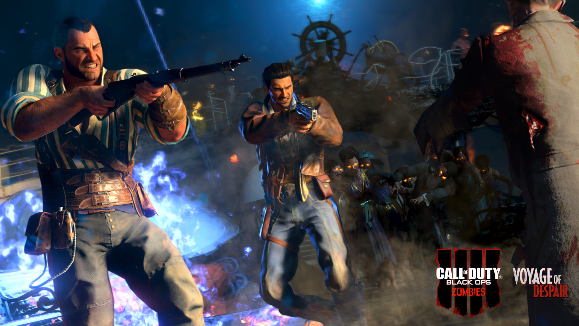 Call Of Duty Black Ops 4 Zombies Shooting Desktop Wallpapers