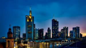 Frankfurt Germany City Urban Skyline Desktop Wallpapers