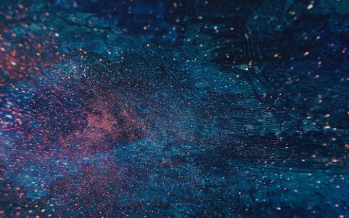 Blue And Red Galaxy Artwork Desktop Wallpapers