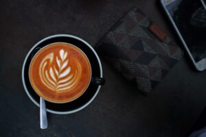 Cappuccino in Mug Desktop Wallpapers