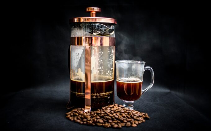 Coffee Warmer Pump Jar Filled With Coffee Desktop Wallpapers